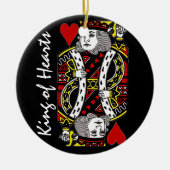 Reversible King of Hearts Ornament (Vorne)
