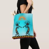 Reversible Native American Kokopelli Tote Bag Tasche (Von Nahem)