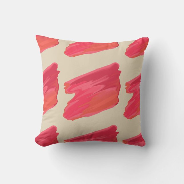 Reversible Paint Swatch Color PIllow Kissen (Vorderseite)