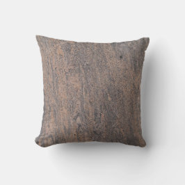 Reversible Pink n Grau Texturierte Pillow soliden Kissen