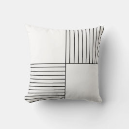 Reversible Schwarz-Weiß-Kissen Kissen