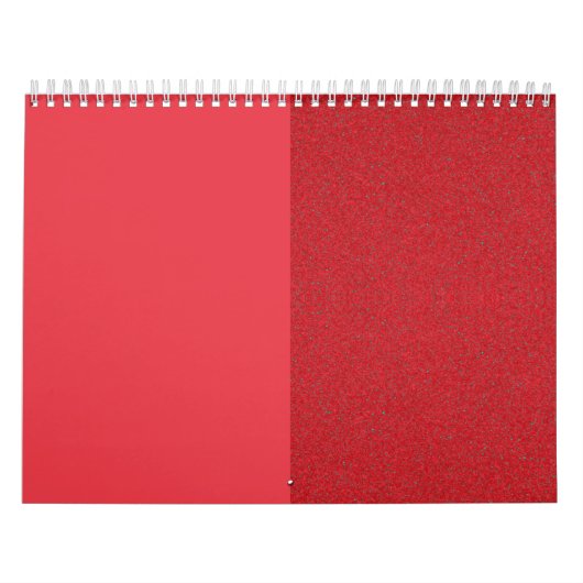Reversible Speckling Tomato Red Wall Calendar Kalender (Titelbild)