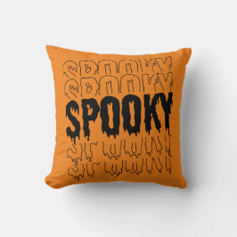 Reversible Spooky Halloween Kissen