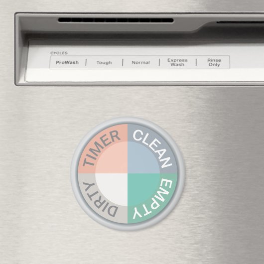 Reversible Spülmaschine Saubere Timer Dirty Leer C Magnet