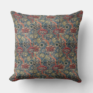 Reversible Vintage William Morris Wandle Kissen