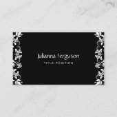 Reversible Visitenkarte für die weißen Wirbel (Vorderseite)