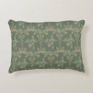 Reversible William Morris Vintag BlackBerry Dekokissen