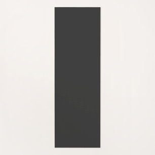 Reversible Yoga Mat Two Toned - Schwarz und Creme Yogamatte