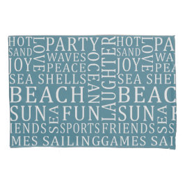 Revertierte Kopfkissen des Custom Color Beach Hous Kissenbezug