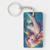 Revertierte Meerjungfrau Schlüsselanhänger (Vorderseite)