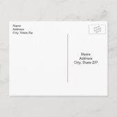 Revertierte rustikale Mason Jar UAWG Postkarten (Vorderseite)