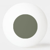 Revertierte Split Moss Green Ping Pong Ball - Cust Tischtennisball (Rückseite)