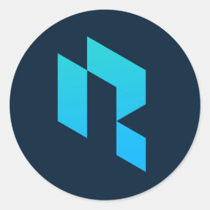 Revery-Logo-runder Aufkleber