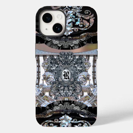 Revforth Elegant Monogram Case-Mate iPhone Hülle (Rückseite)