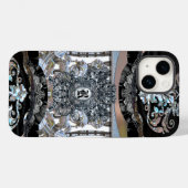 Revforth Elegant Monogram Case-Mate iPhone Hülle (Rückseite (Horizontal))