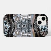 Revforth Elegantes Monogramm iPhone Hülle (Rückseite (Horizontal))