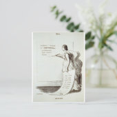 Revidierte Frauenquote Postkarte (Stehend Vorderseite)