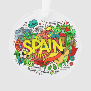 Revidierter SPANIENOrnament Ornament