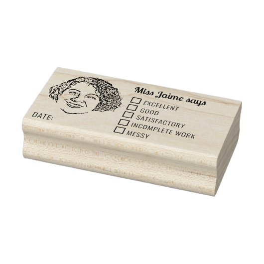 Review für Foto-Lehrer Gummistempel (Stempel)