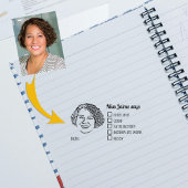 Review für Foto-Lehrer Gummistempel