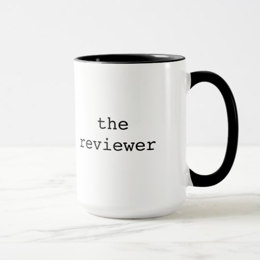 Reviewer coole Tasse (Rechts)