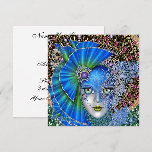 Revised Mardi Gras Einladung (Vorne/Hinten)