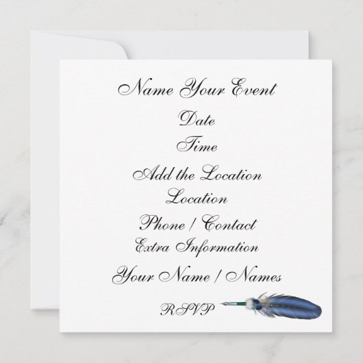 Revised Mardi Gras Einladung (Rückseite)