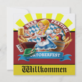 REVISIERTE OKTOBERFEST-Einladung Einladung