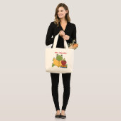 REVISION Teacher Tote Bag Jumbo Stoffbeutel (Vorderseite (Model))