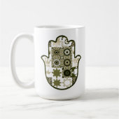 Revisit Khamsa Hand Patchwork 1 Kaffeetasse (Links)