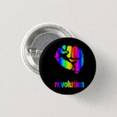 Revo Regenbogen-Knopf/Phoenix Button (Vorne & Hinten)