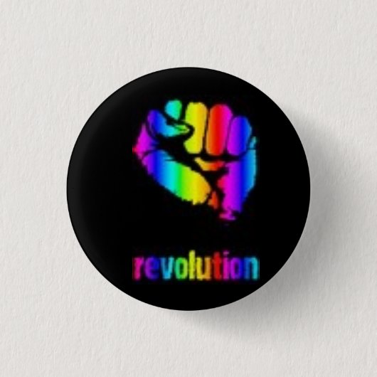 Revo Regenbogen-Knopf/Phoenix Button (Vorderseite)