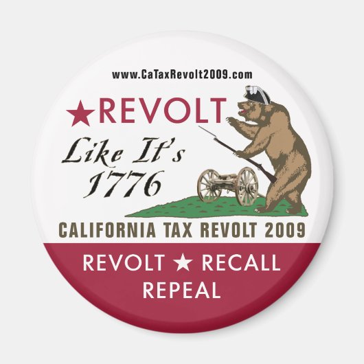 Revolt like's 1776 Magnet (Vorne)
