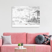 Revolte der Seidenarbeiter von Lyon Leinwanddruck (Insitu (Wohnzimmer))