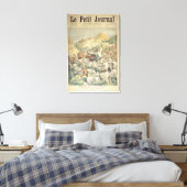 Revolte in Indien Leinwanddruck (Insitu (Schlafzimmer))