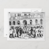 Revolte in Wien Postkarte (Vorne/Hinten)