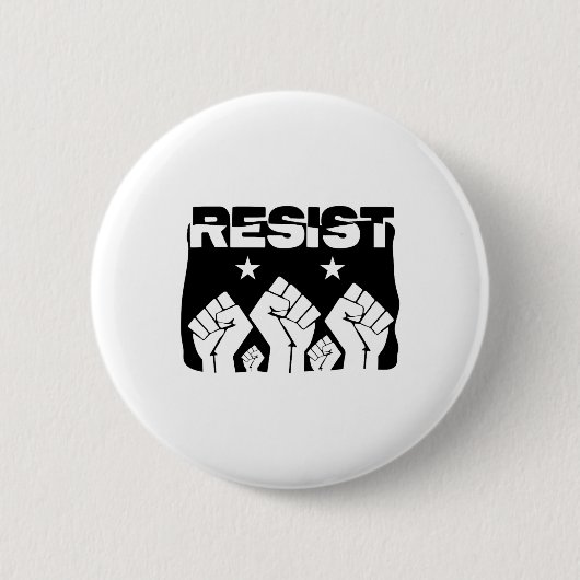 Revolte mit Stolz der Revolution - politischer Wid Button (Vorderseite)