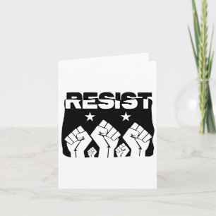 Revolte mit Stolz der Revolution - politischer Wid Karte