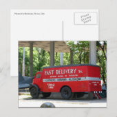 Revolución-Lieferung Postkarte (Vorne/Hinten)