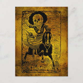 Revolucionaria von José Guadalupe Posada Postkarte