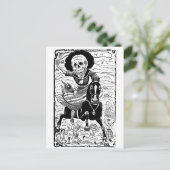 Revolucionaria von José Guadalupe Posada Postkarte (Stehend Vorderseite)