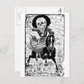 Revolucionaria von José Guadalupe Posada Postkarte (Vorne/Hinten)