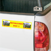 REVOLUTION: 1. TAG AUTOAUFKLEBER (Auf Lkw)