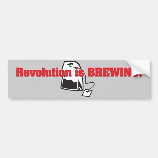 Revolution braut autoaufkleber (Vorne)