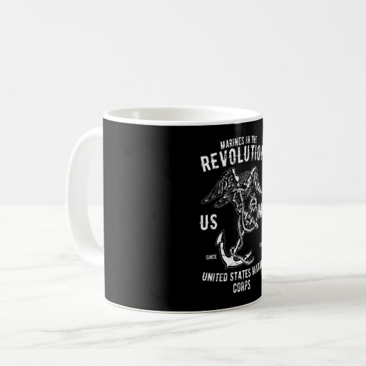 Revolution der Marines Kaffeetasse (Vorderseite Links)
