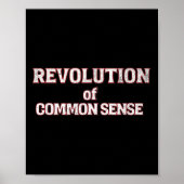 Revolution des gesunden Menschenverstandes Trump 4 Poster (Vorne)