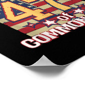 Revolution des gesunden Menschenverstandes Trump 4 Poster (Ecke)