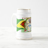 Revolution Guyanas Kofi 1763 Bierglas (Vorderseite Links)