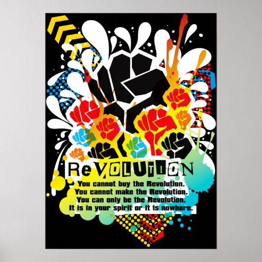 REVOLUTION POSTER (Vorne)