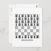 Revolution Postkarte (Vorne/Hinten)